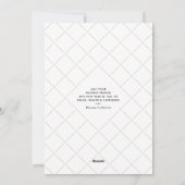 Modern Gold Dark Grey Minimal Typography Business Feestdagenkaart (Achterkant)