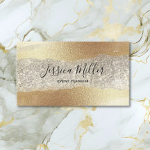 Modern Gold Diamond Glitter Faux Folie Luxury Glam