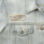 Modern Gold Diamond Glitter Faux Folie Luxury Glam Naamplaatje (In situ)