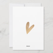 Modern Gold Dust Psalm Kerstvakantie Kaart (Achterkant)