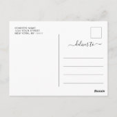 Modern Gold Emerald Graduation Party Invitation Briefkaart (Achterkant)