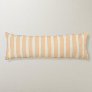 Modern Gold- en Cream Striped-patroon Lichaamskussen