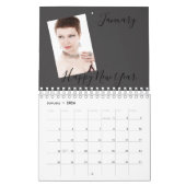 Modern Gold Family Photo Collage 2023 Kalender (Jan 2026)