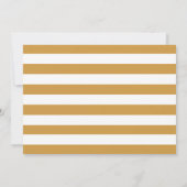 Modern Gold Foil ballon 8e verjaardag Foto Kaart (Achterkant)