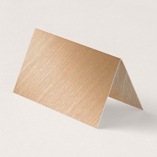 Modern Gold Foil script wijzigt de datumkaart Visitekaartje (Achterkant)