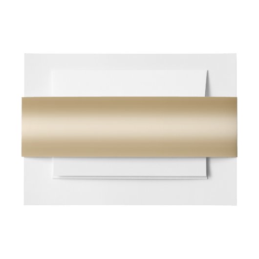 Modern Gold Foil Uitnodigingen Wikkel (Voorkant Voorbeeld)