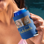 Modern Gold Font | Fotocollage-Afstuderen Blikjeskoeler