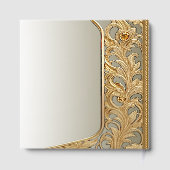 Modern Gold  gastenboek (Achterkant)