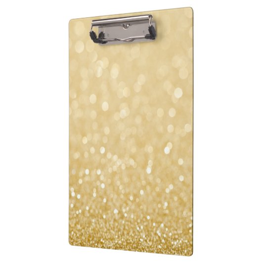 Modern Gold Glitter - Aangepast klembord (Links)