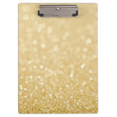 Modern Gold Glitter - Aangepast klembord (Voorkant)