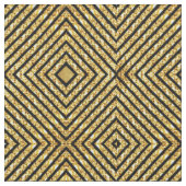 Modern Gold Glitter Patterned Fabric Stof (Close Up)