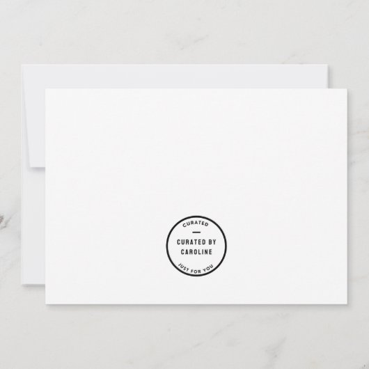 Modern Gold Happy Birthday-kaart (Achterkant)