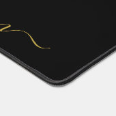 Modern Gold Heart Script Name Bureaumat (Hoek)