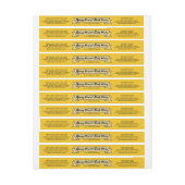 Modern Gold Honeycomb en lint (Vel)