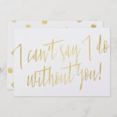 Modern Gold "Ik kan niet zeggen dat ik zonder jou  (Voorkant / Achterkant)