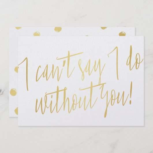 Modern Gold "Ik kan niet zeggen dat ik zonder jou  (Voorkant / Achterkant)