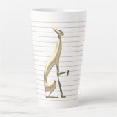 Modern Gold Latte Mok (Voorkant)