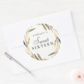 Modern Gold Leaf, met 16 Sticker zwavel (Envelop)
