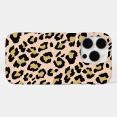 Modern Gold Leopard Cheetah Animal Print Patroon Case-Mate iPhone Case (Achterkant (horizontaal))