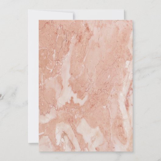 Modern Gold Lijst Ivory Green Floral redt de datum Kaart (Achterkant)