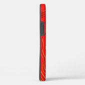 Modern Gold Monogram Hoesje-Mate iPhone Case (Achterkant / Rechts)