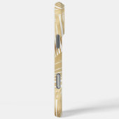Modern Gold Palm Leaf Tropical Pattern Case-Mate iPhone Case (Achterkant / Rechts)