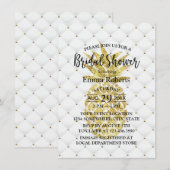 Modern Gold Pineapple Vrijgezellenfeest Kaart (Voorkant / Achterkant)