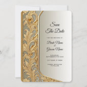 Modern Gold  Save the Date (Voorkant)