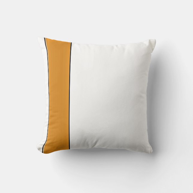 MODERN GOLD STRIPED PILLOW KUSSEN (Voorkant)