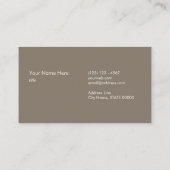 Modern Gold Striped Visitekaartje met stijlvolle t (Achterkant)