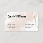 Modern Gold Visitekaartje (Achterkant)