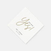 Modern Gold zei dat ze ja zei tegen de wedstrijd N Servet (Hoek)