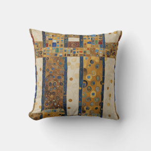 Modern Golden Abstract Kussen