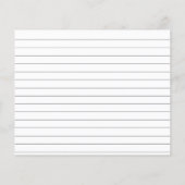 Modern Golden Bee Vrijgezellenfeest Receptenkaart (Achterkant)