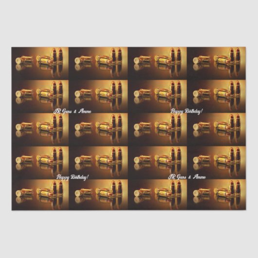 Modern Golden Cartridges Tissuepapier (Voorkant)