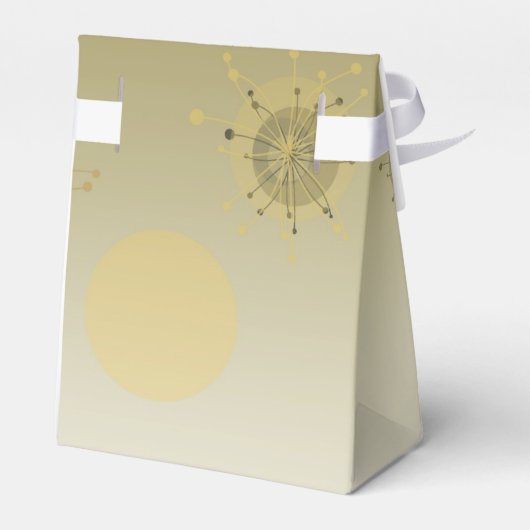 Modern Golden Easter Eggs Bedankdoosjes (Achterkant)