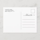 Modern Golden Green Graduation Party Aankondigingskaart (Achterkant)