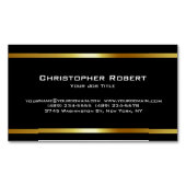 Modern Golden House Logo Vastgoed Kaart magneet (Voorkant)