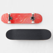 modern golden mode patroon skateboard (Horizontaal)