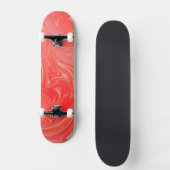 modern golden mode patroon skateboard (Voorkant)