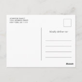 Modern Golden Nursing Graduation Party Invitation Briefkaart (Achterkant)