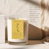 Modern Golden Rustic Label