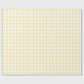 Modern Golden Yellow Play-papier Cadeaupapier (Vlak)