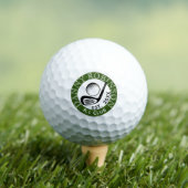 Modern Golf Club Name Vestiging Year Golf Balls Golfballen (Insitu Shirt)