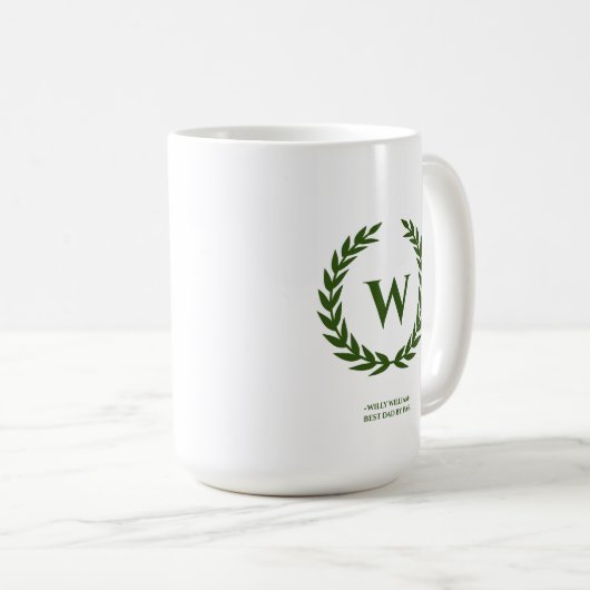 MODERN GOLF DAD GOLF VADERDAG MONOGRAM KOFFIEMOK (Voorkant rechts)