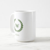 MODERN GOLF DAD GOLF VADERDAG MONOGRAM KOFFIEMOK (Voorkant links)