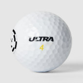 Modern Golf Equipment Motif en Monogram Golfballen (Logo)
