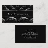 Modern Golf Instructor Visitekaartje (Voorkant / Achterkant)