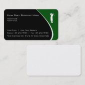 Modern Golf Theme Visitekaartjes (Voorkant / Achterkant)