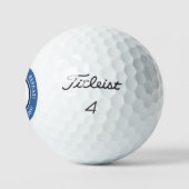 Modern Golfer Blue Humorous Women’s Golf Favor Golfballen (Logo)